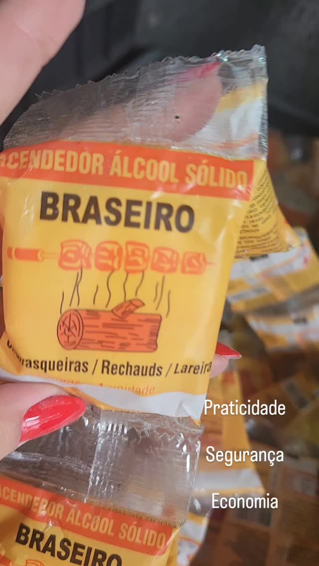 Embalagens do acendedor Braseiro